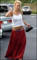 Britney Spears at the parking lot